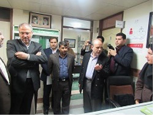 دیدار دبیر کل سندیکای بیمه گران ایران از مجتمع قضایی و تصادفات اهواز